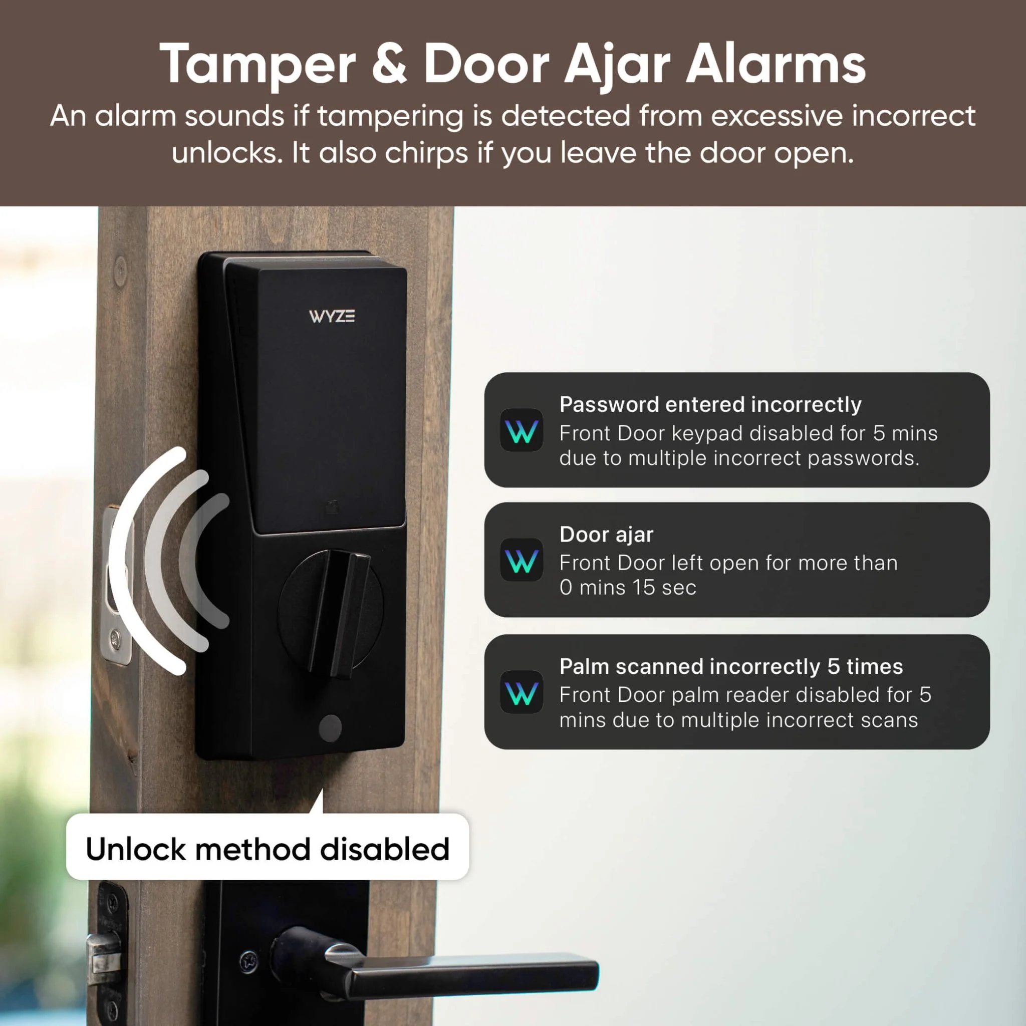 Battery Video Doorbell + Palm Lock - Image 7